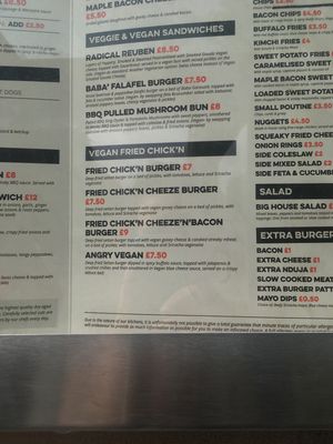 menu at Bread Meats Bread - Great Western in Glasgow