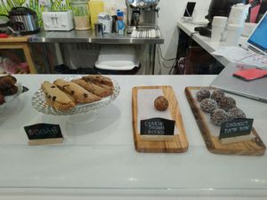 Vegan gluten-free desserts at Rosie's Eatery. at Rosie's Eatery in Toronto