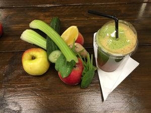 Sort me out juice  at Falafel Xpress in Chester