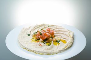 Homemade Hummus  at Falafel Xpress in Chester