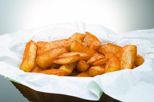 Spicy Chips  at Falafel Xpress in Chester