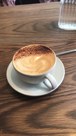 Almond cappuccino  at Liberty Grill in Cork