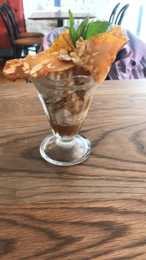 Salted caramel sundae  at Liberty Grill in Cork