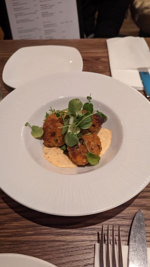 Quinoa fritters at Liberty Grill in Cork