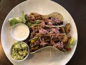 Tempeh tacos at Liberty Grill in Cork