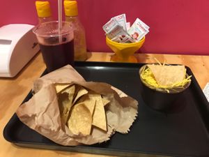 Appetizers at Taqueria La Sabrosa in Sao Paulo