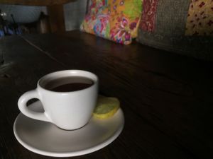 ginger tea at spa at Mumbai Station in Ubud