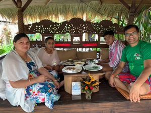 Lovely Indian baithak at Mumbai Station in Ubud