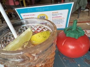 table  at Tappeto Lounge in Kidderminster