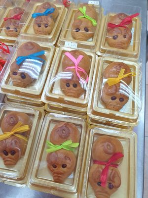 Piggy biscuit ~ Circuit Breaker Period Phase 2 at House of Tau Sar Piah in Central Singapore