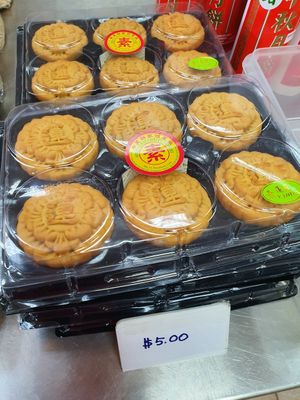 Lotus moon biscuit ~ Circuit Breaker Period Phase 2 at House of Tau Sar Piah in Central Singapore