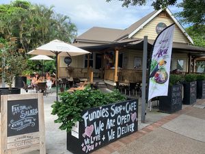 Fundies!  at Fundies Wholefoods Cafe - Byron Bay in Byron Bay