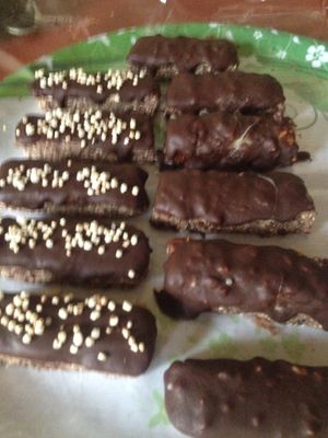 red beans energetic bars at Granito de Arena Vegano in Puerto Montt