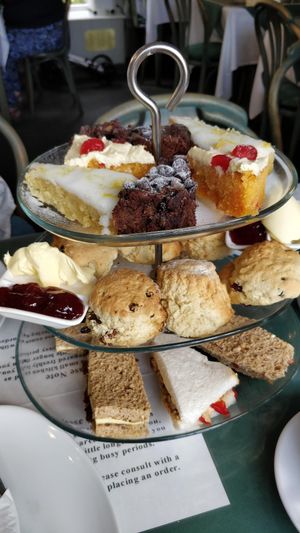 Vegan Afternoon tea at Sampaguita Cafe in Calne