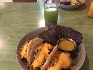 tacos were amazing  at Juice Pharm in Duluth