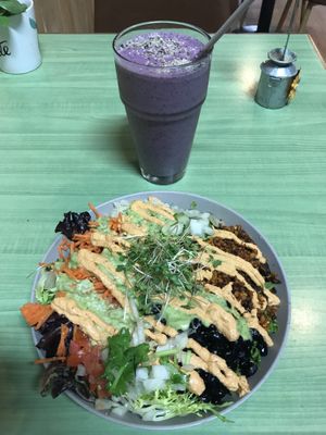 Food is pretty too!  at Juice Pharm in Duluth