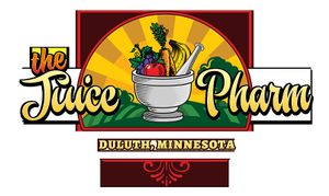 The Juice Pharm logo. at Juice Pharm in Duluth