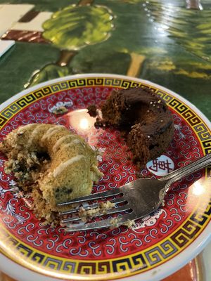 Blubbery and chocolate donuts  at Juice Pharm in Duluth