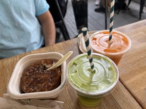 Pie and juice   at Young Vegans - Online only in East London