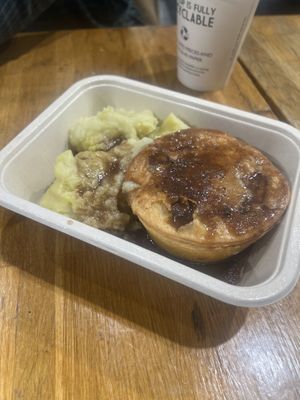 Stroganoff mushrooms + mash and gravy   at Young Vegans - Online only in East London