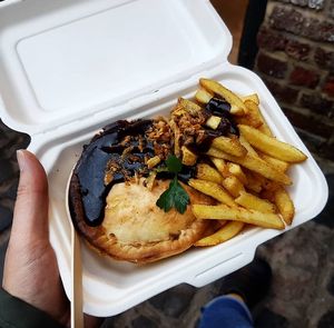 VEGAN CHICKEN PARMIGIANA PIE at Young Vegans - Online only in East London