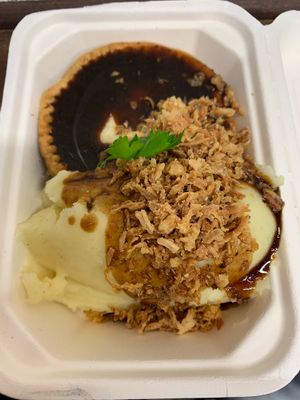 Pie and mash at Young Vegans - Online only in East London