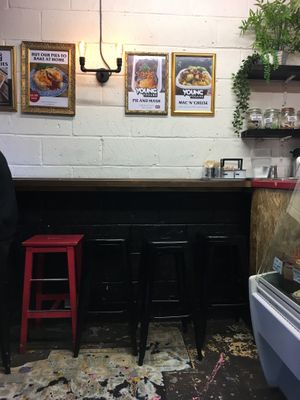 Inside  at Young Vegans - Online only in East London