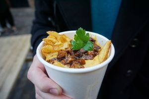 Cheese fries at Young Vegans - Online only in East London