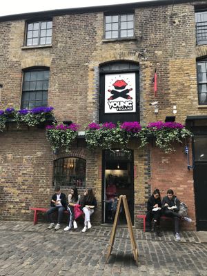 Very good Steak & Ayle, mash, peas & gravey. at Young Vegans - Online only in East London