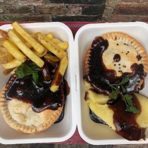 Cheeseburger 🥧  at Young Vegans - Online only in East London