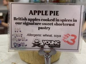 There are sweet pies, as well as savory at Young Vegans - Online only in East London