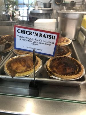 Chick’n Katsu Pie at Young Vegans - Online only in East London