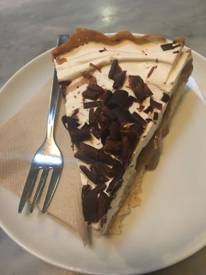 The banoffee pie I ate at Strata Bakery in Barcelona was just amazing. at Strata Bakery in Barcelona