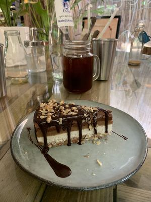 Snickers pie  at Seva Table in Dubai