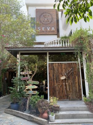 Entrance  at Seva Table in Dubai