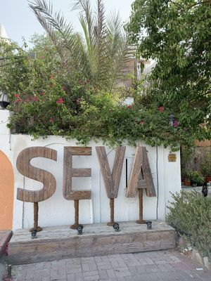 Street entrance  at Seva Table in Dubai