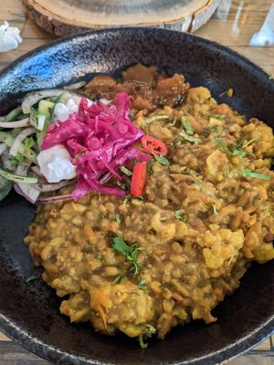 Seva Khichdi at Seva Table in Dubai