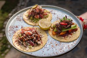 🌮  One word can change a person's day from bad to amazing: tacos.​​​​​​​ 

Relish in the best plant-based tacos in town every Tuesday from 12 to 9 PM at SEVA T at Seva Table in Dubai