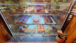 Yummy desserts at Seva Table in Dubai