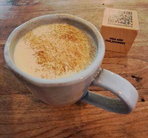 Golden elixir (hot) at Seva Table in Dubai