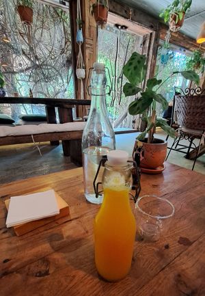 Sunshine juice at Seva Table in Dubai