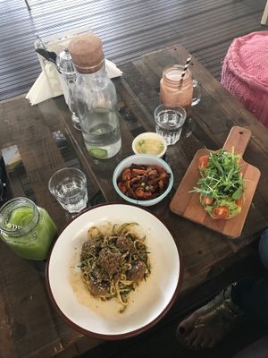 lunch was amazing.  at Seva Table in Dubai