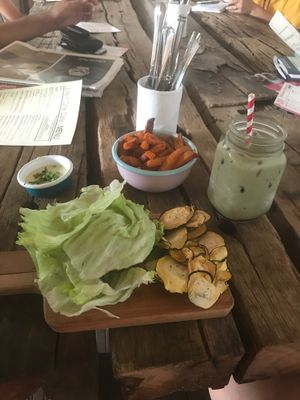 Burger at Seva Table in Dubai