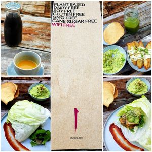 table for 1...hungry plant based traveller at Seva Table in Dubai