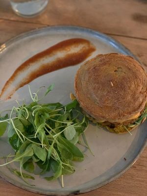Burger at Seva Table in Dubai