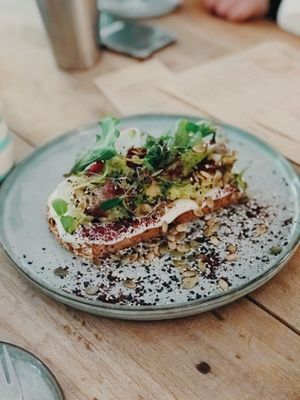 Avocado on toast😍 at Seva Table in Dubai