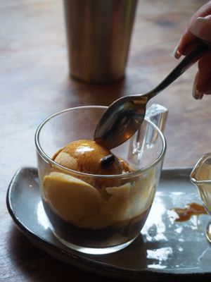 Coffee n ice cream at Seva Table in Dubai