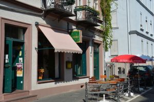 exterior view of Habibi at Cafe Habibi in Darmstadt