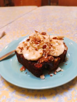 Banana toast at Banana Cafe in Bordeaux