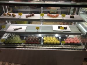 dessert selection  at SuBinFen Flourishing Vegetarian Restaurant in Hangzhou